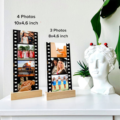 Photo Film Roll Gift - Memory Film Photo Acrylic Gift Photo Acrylic Custom Couple Photos Bestfriend Gift Photo Keepsake