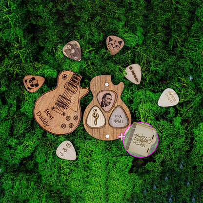 Personalized Guitar Pick with Case