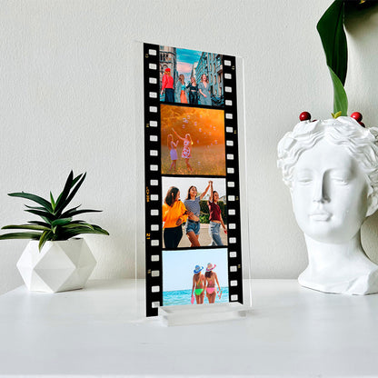 Photo Film Roll Gift - Memory Film Photo Acrylic Gift Photo Acrylic Custom Couple Photos Bestfriend Gift Photo Keepsake