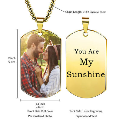 Personalized Photo Pendant Necklace